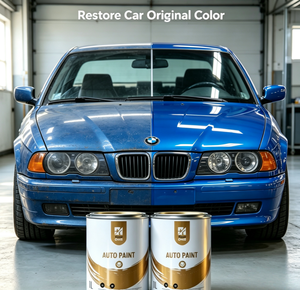 Peinture de rénovation automobile à séchage rapide, résistante aux intempéries, finition brillante miroir, mélange personnalisé 2K, peinture solide pour véhicules, réparation complète de la voiture, renouvellement - Product Image 5