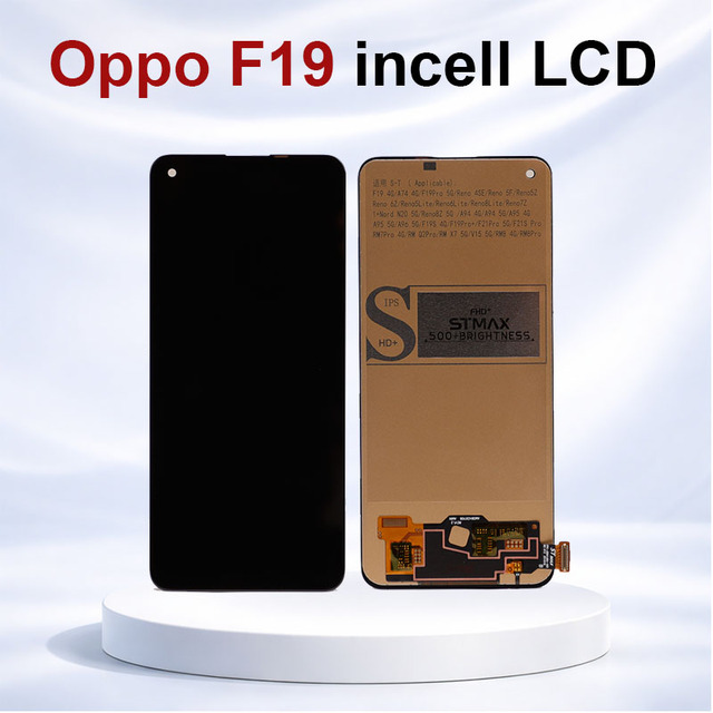 Mobile Phone LCD Screen Replacement for OPPO F19 6.43 Inch Incell Display Touch Digitizer Assembly Repair Parts