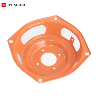 Piezas de Altavoces HY AUDIO para Ensamblar Marcos de Altavoces de Precisión Personalizados, Altavoces y Accesorios Profesionales, Canasta de Metal y Hierro
