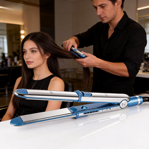 Plancha de Pelo Profesional con Pantalla LED Infrarroja, Nueva Plancha Eléctrica para Peinar, Ideal para Hoteles - Product Image 1