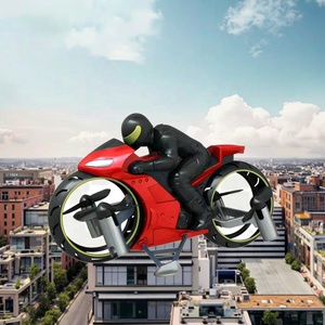 KK Venta caliente <span class=keywords><strong>2</strong></span>-en-1 nuevo Motor Drone modo dual (tierra y aire) Flying RC motocicleta perfecto regalo de Navidad Drone - Product Image 3
