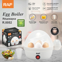 Cuiseur à œufs RAF 350W, cuisson à un bouton, en PP de qualité alimentaire, pour petit-déjeuner et cuisine domestique