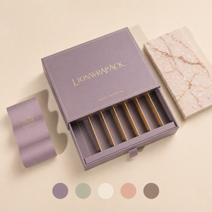 Boîte à parfum <span class=keywords><strong>en</strong></span> papier écologique avec logo personnalisé de luxe pour l'emballage, boîte cadeau certifiée FSC pour l'emballage de marques cosmétiques - Product Image 2