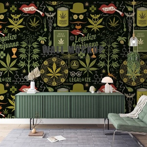 Las hojas <span class=keywords><strong>de</strong></span> tabaco <span class=keywords><strong>de</strong></span> vainilla se pueden pelar y pegar con papel tapiz y murales - Product Image 2