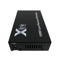RTXMC Conmutador Fast Ethernet de 8 puertos Conmutador Poe inverso 8 puertos 100Mbps Puerto 24V-48V Poe In Poe Out Rpoe Switch