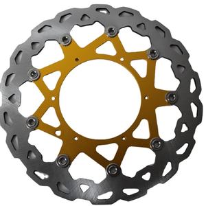 Aluminium + acier inoxydable moto 320mm flottant avant frein disque Rotor disque de frein plaque - Product Image 3