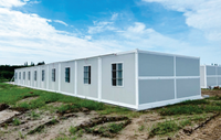 Maison préfabriquée modulaire pliable empilable, maison conteneur pour dortoir du personnel, salle de bain publique Ray-Zen