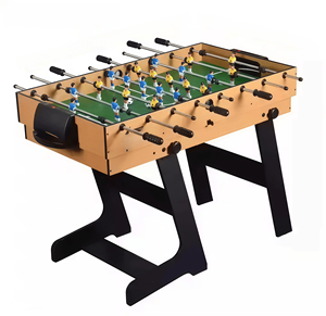 Mesa <span class=keywords><strong>de</strong></span> Juego Multifuncional 5 en 1 Plegable <span class=keywords><strong>de</strong></span> 4 Pies para Fútbol, Snooker, Shuffleboard, <span class=keywords><strong>Bolos</strong></span>, Mesa <span class=keywords><strong>de</strong></span> Juego Interactiva para Padres e Hijos - Product Image 2