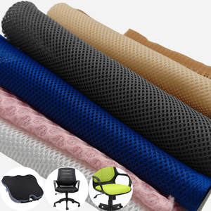 Tissu en maille respirante 3D Premium Green 364gsm 100% polyester pour sièges de voiture, haute résilience, écologique, respirant pour voiture et sac - Product Image 5