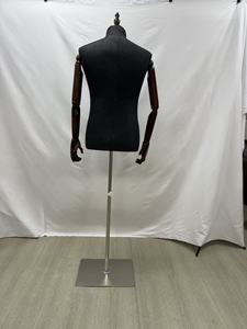 <span class=keywords><strong>Mannequin</strong></span> de mode <span class=keywords><strong>vintage</strong></span> réglable pour le haut du corps avec tête, support en plastique, style sans visage, pour présentation de vêtements, en promotion - Product Image 3