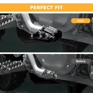 Piastra di punta del pedale del freno posteriore pieghevole NiceCNC per <span class=keywords><strong>Yamaha</strong></span> YZ250 YZ125 97-24 <span class=keywords><strong>YZ</strong></span> 125X <span class=keywords><strong>250F</strong></span> 250X 400F 426F WR250F WR400F WR426F - Product Image 2