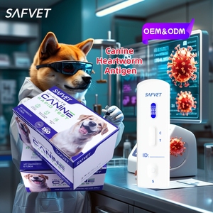 Canine Heartworm Chw Kit de test rapide Test de ver cardiaque félin pour chiens - Product Image 2