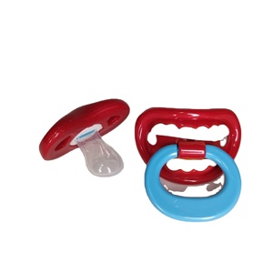 Sucette en silicone Produits pour bébés pour nouveau-nés Sucette à mâcher Sucette en silicone pour tout-petits Sucette pour nouveau-nés Funny Teether - Product Image 1