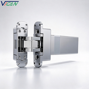 Ouvre-porte à charnière IA robuste et moderne en alliage d'aluminium, charnière électrique dissimulée, ferme-porte automatique silencieux, capacité de charge 120 kg, UPS - Product Image 1