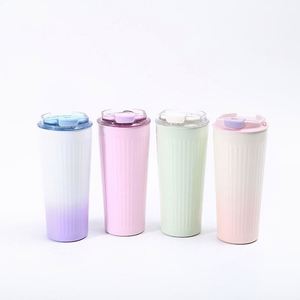 Gradient 550ml Double Wall Travel Coffee Stainless Steel Vacuum Insulation with Cover and Insulation <b>Drum</b> 2000Ml Water Bottle - Product Image 1