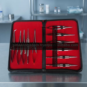 Ensemble d'instruments chirurgicaux ophtalmiques de précision en acier inoxydable Équipement de chirurgie oculaire à usage microchirurgical et clinique - Product Image 2