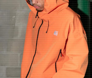 कस्टम लाइटवेट पॉलिएस्टर नायलॉन क्रॉप्ड छलावरण कैमियो जिप ऊपर बाहरी जलरोधक विंडब्रेकर हुडी जैकेट पुरुषों - Product Image 4