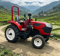 Équipement agricole multifonctionnel de haute puissance, 120 ch, 4x4, 4 roues motrices, diesel, robuste, de grande capacité