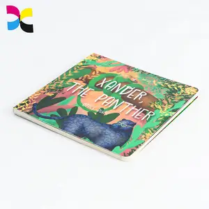 High Quality Hardcover Children Board Book Printing Custom Overseas Book Printing