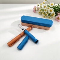 Emballage cosmétique en plastique réutilisable en gros, stylo personnalisé avec logo imprimé, diverses couleurs, coque de haute qualité, ensemble cadeau macaron pour la maison