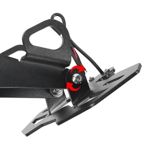 Soporte de placa de matrícula de aluminio, soporte de orden trasero para Yamaha, eliminador de guardabarros R25 R3 MT03 MT25, R25, R03 y MT25, de 2, 2, 2, 1, 2, 2 - Product Image 6