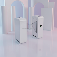 Tourniquet à bascule ODM/OEM pour salle de sport, contrôle d'accès ESD, lecteurs de reconnaissance faciale, d'empreintes digitales, QR/RFID/IC, anti-collision, en acier inoxydable