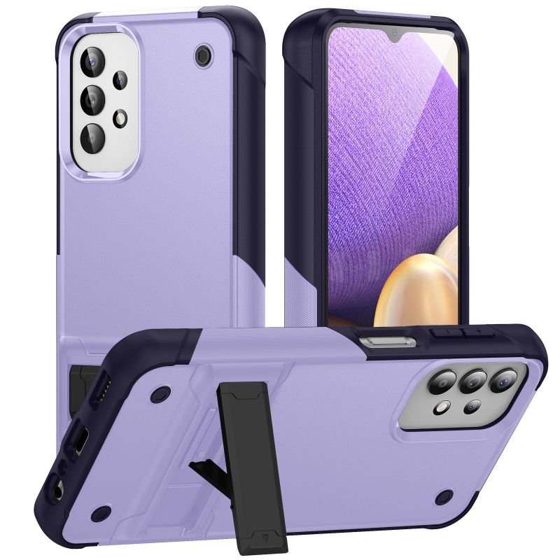 สีม่วง + สีดำ