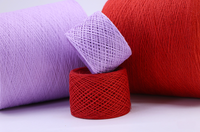 60% Coton 40% Acrylique Bulked Yarn | Fil texturé High-Loft pour chandails | 2/16S