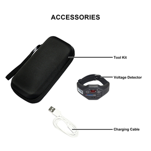 ETCR1860E แบตเตอรี่ลิเธียมเฟสเดียว 2500mAh แรงดันไฟฟ้า 40V-500KV พร้อมเสียงเตือน ไฟส่องสว่าง สัญญาณเตือนการสั่นสะเทือน ระดับการป้องกัน IP65 นาฬิกาข้อมือพร้อมระบบเตือนภัย - Product Image 5