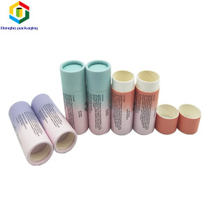 Kraft Brillant À Lèvres Emballage Boîtes de Tubes Cosmétiques Rond Eye-Liner Cylindre Déodorant Mini Tube De Papier - Product Image 4