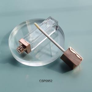 Tube de brillant à lèvres rose doré vide, tube de rouge à lèvres liquide 12 ml, tubes carrés personnalisés pour brillant à lèvres et huile à lèvres - Product Image 3