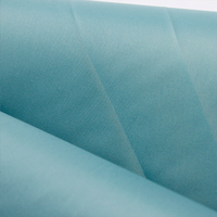 Tissu imperméable ignifuge 100% polyester tissé uni CPai-84 Poly 75D Taffeta PU4000MM pour tente, rideau extérieur
