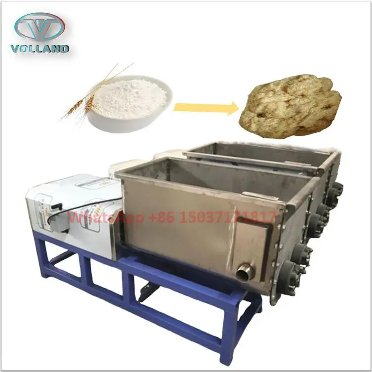 seitan washing machine/commercial gluten making machine/stainless steel wheat gluten washer