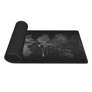 custom gaming rubber sublimation world map mouse pad