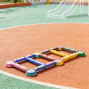 Équipement de planification motorique et sensoriel avec poutres d'équilibre texturées et aides à l'entraînement - Product Image 1