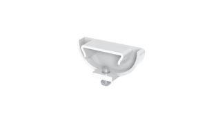 Moderno 10 pezzi in alluminio tenda Rail Runner unlink <span class=keywords><strong>s</strong></span> piega ondulazione cavo del binario inferiore azionato in alluminio tenda Headrail - Product Image 4