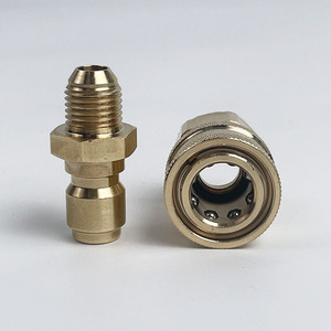 Buse de nettoyage haute pression en cuivre, 22x1.5mm, connecteur rapide à pression réglable pour le nettoyage et le dégraissage des voitures - Product Image 3