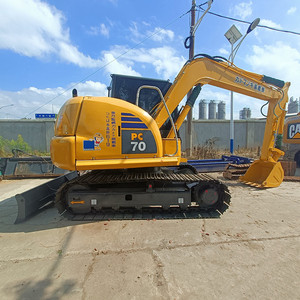 Miniexcavadora de Ruedas Komatsu PC70, 7 Toneladas, Cucharón de 0.32m, Origen Exportación - Product Image 1