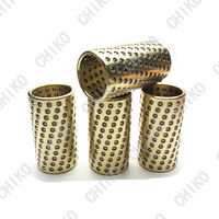 Retenue de boule de Cage en laiton SUJ2 Roulement Guide Pilier Bush Ball Cage Bush Pour Guide Post