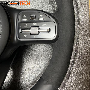 Volante Deportivo de Fibra de Carbono AMG de Alta Calidad para Mercedes-Benz Clase R, S, B, C, E, A, ML, <span class=keywords><strong>GL</strong></span>, W205, W213, Marca Feigeer Tech - Product Image 3