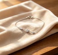Bracelet en acier inoxydable 316L avec flèche de Cupidon et cœur, bracelet délicat minimaliste pour femmes, plaqué or 18 carats, cadeau de bijoux pour la Saint-Valentin