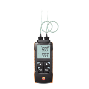 Nuevo y Original Testo 922 - Instrumento de Medición de Temperatura Diferencial para TC Tipo K con Conexión a Aplicación - Product Image 1