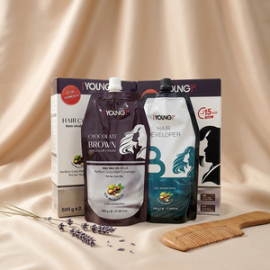 Crème permanente de couverture des cheveux gris de précision – Formule professionnelle avancée pour des résultats de salon durables - Product Image 3