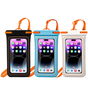 ถุงกันน้ำสำหรับโทรศัพท์มือถือแบบลอยน้ำ รุ่นใหม่ IPX8  พร้อมหน้าจอสัมผัส  สำหรับว่ายน้ำและดำน้ำ - Product Image 1