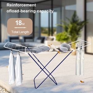 Secador <span class=keywords><strong>de</strong></span> tela portátil para Exteriores con revestimiento <span class=keywords><strong>de</strong></span> hierro <span class=keywords><strong>de</strong></span> 18m que ahorra espacio - Product Image 3