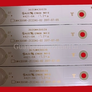 Tira de Retroiluminación LED ZR-683 SW43D09R-ZC22AG-02 CRH-A4330300105R6CNRev1.0 para TV de 43 <span class=keywords><strong>Pulgadas</strong></span>, Cuerpo de Aluminio, SKYWORTH 43E388G - Product Image 2