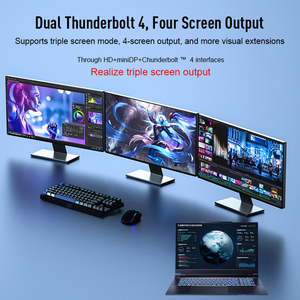 Ordinateur portable de jeu Core I9 12e/13e génération RTX4090/RTX4080 32 Go RAM 1 To SSD 17,3'' Station de travail vidéo pour gamer VK-X7 Pro - Product Image 5