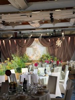 Kunstmatige gigantische bloemen bruiloftdecoratie kleurrijke organza afneembaar nieuw binnengekomen vintage romantisch Chinees elegant modern