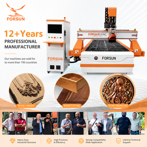Centro de Mecanizado CNC con Cambio de Herramienta en Fila Recta FS1325 FS1328 FS1350, Router CNC ATC, Maquinaria de Corte para Madera, Personalizable - Product Image 1