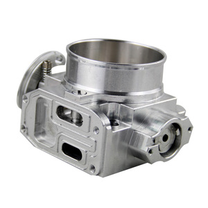 Poyracing Aluminum Throttle Valve 70mm For Porsche <b>Car</b> Performance Upgrade - Product Image 3